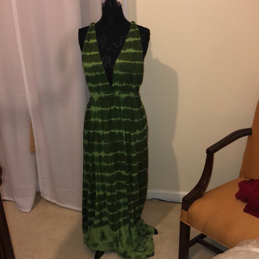 Green Swim Coverup Size M